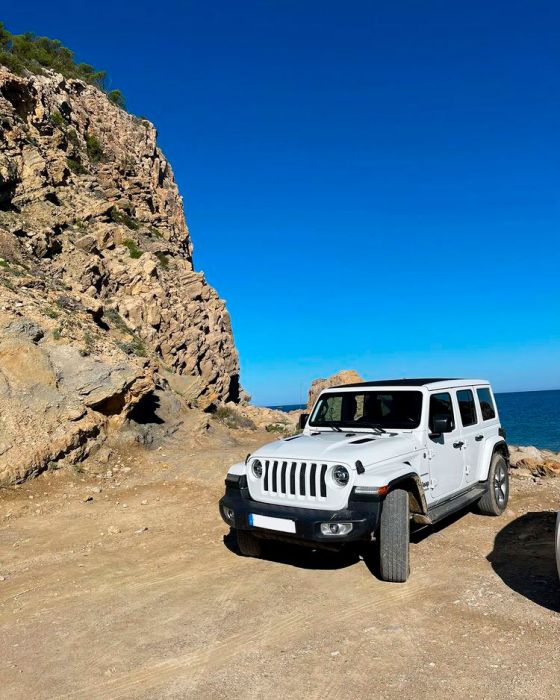 Jeep rent a car Ibiza